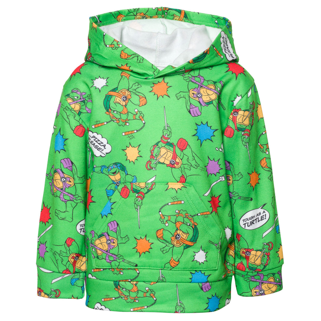 Teenage Mutant Ninja Turtles Fleece Pullover Hoodie and Pants Outfit Set