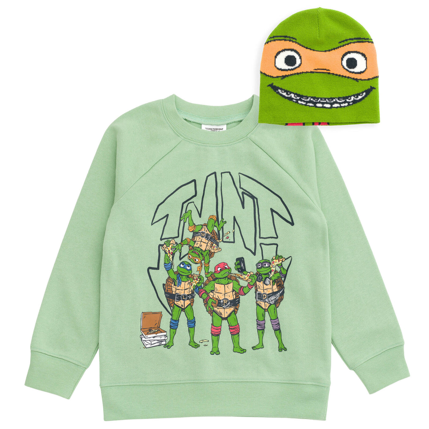 Teenage Mutant Ninja Turtles Fleece Sweatshirt and Hat