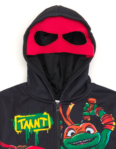 Teenage Mutant Ninja Turtles Fleece Zip Up Cosplay Hoodie