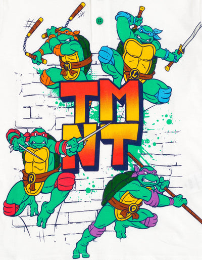 Teenage Mutant Ninja Turtles Henley T-Shirt and French Terry Pants