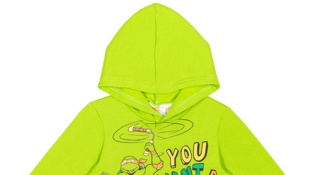 Teenage Mutant Ninja Turtles Michelangelo Fleece Pullover Hoodie