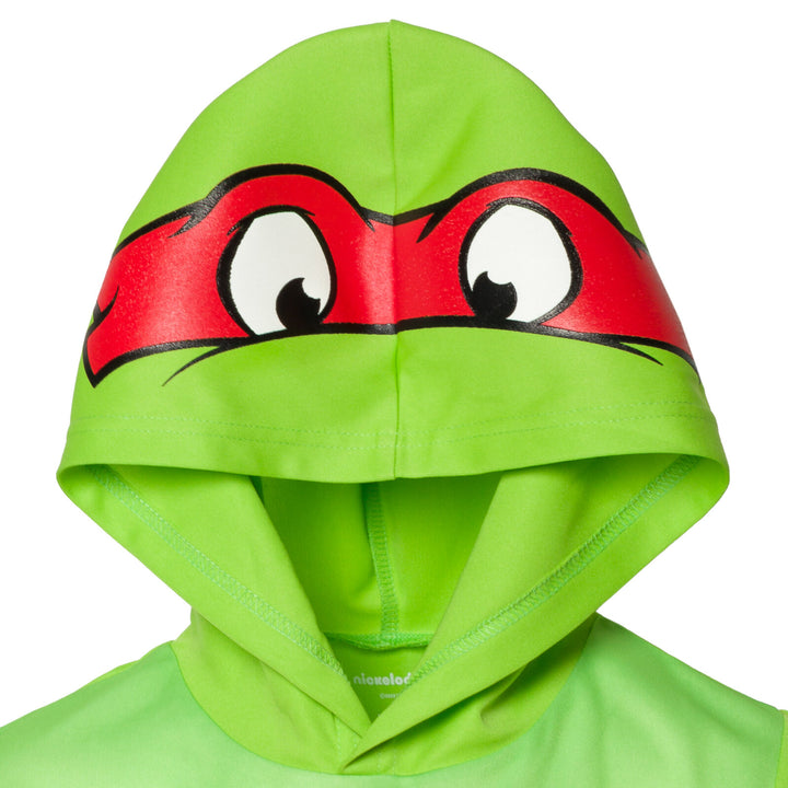 Teenage Mutant Ninja Turtles Raphael Mesh Athletic Pullover T-Shirt Shorts Outfit Set