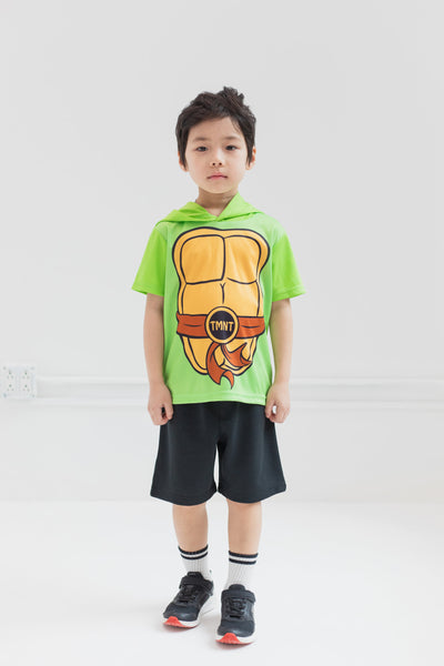 Teenage Mutant Ninja Turtles Raphael camiseta gráfica y pantalones cortos de niño a niño grande