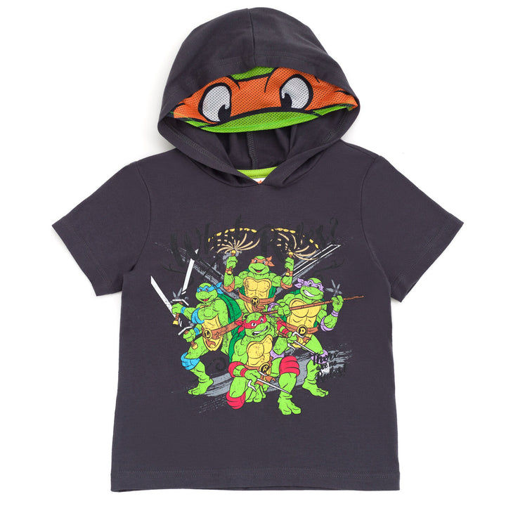 Conjunto de camiseta y pantalones cortos de malla de Teenage Mutant Ninja Turtles