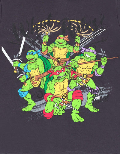 Conjunto de camiseta y pantalones cortos de malla de Teenage Mutant Ninja Turtles