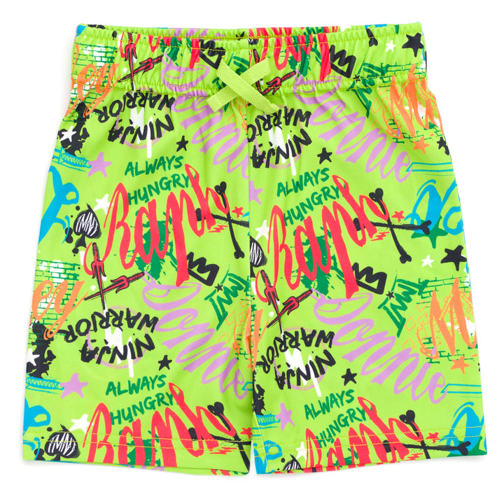 Teenage Mutant Ninja Turtles T-Shirt and Mesh Shorts Outfit Set