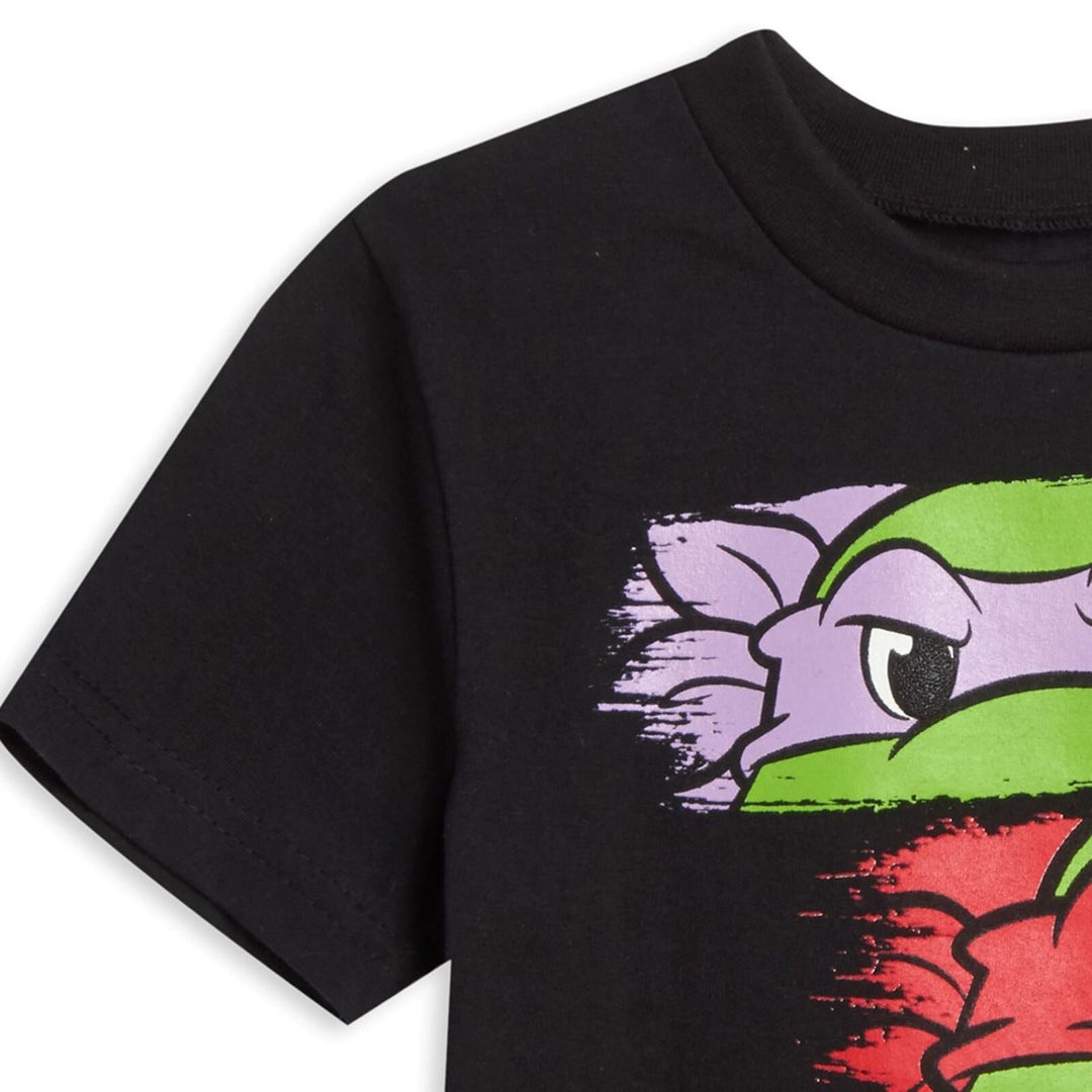 Teenage Mutant Ninja Turtles T-Shirt and Mesh Shorts Outfit Set