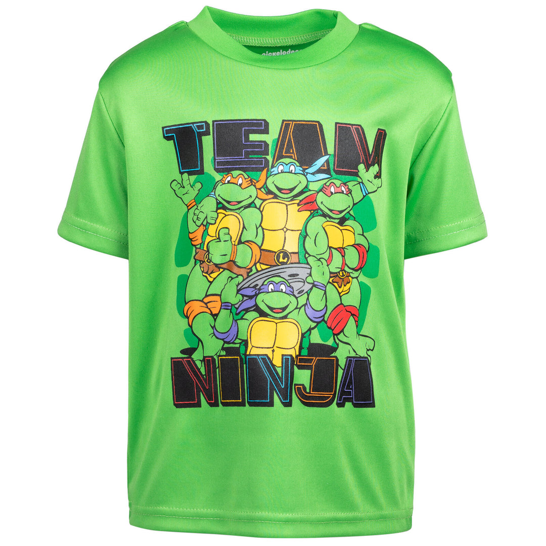 Teenage Mutant Ninja Turtles T-Shirt Tank Top and Shorts 3 Piece Outfit Set