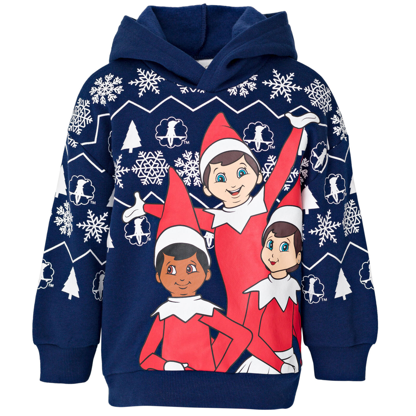The Elf on the Shelf Fleece Drop Shoulder Hoodie and Pants Outfit Set