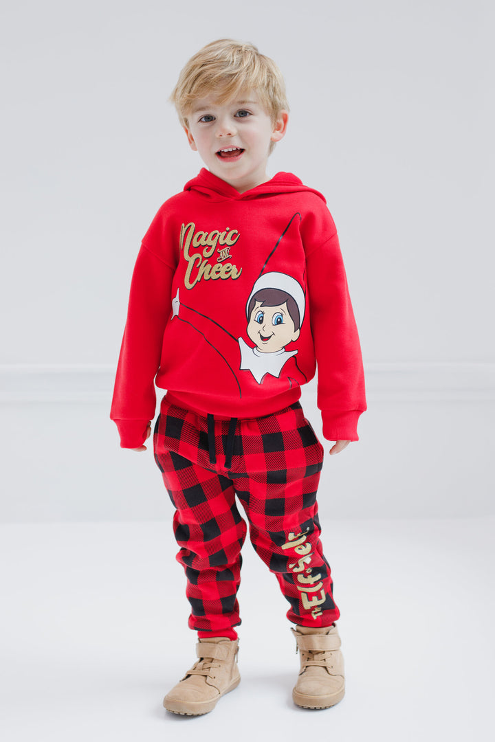 The Elf on the Shelf Fleece Pullover Hoodie and Pants Outfit Set