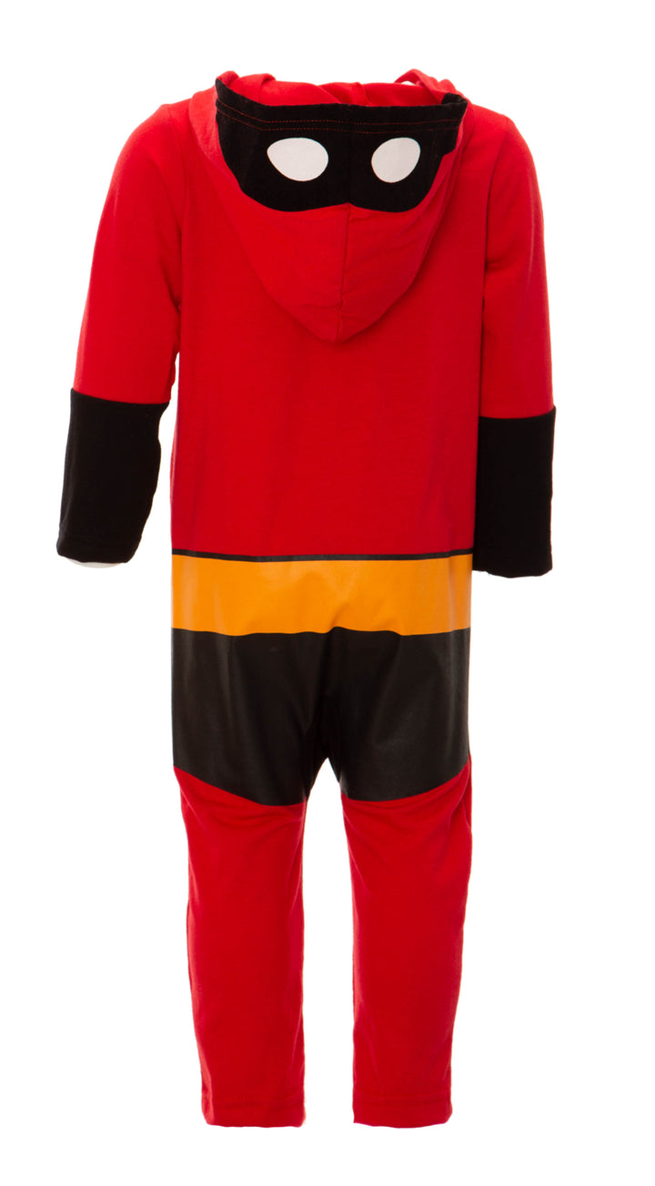 Mono de cosplay con cremallera de Mr. Incredibles de The Incredibles