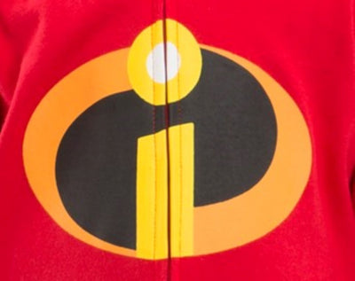 The Incredibles Mr. Incredible Zip Up Cosplay Coverall