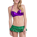 The Little Mermaid Princess Ariel Bikini Top and Bottom UPF 50+ Swim Set