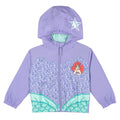 The Little Mermaid Princess Ariel Zip Up Cosplay Windbreaker Jacket