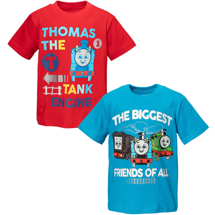 Pack de 2 camisetas de Thomas y sus amigos