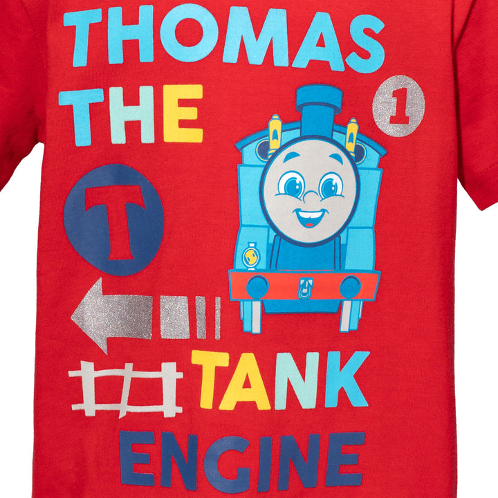 Pack de 2 camisetas de Thomas y sus amigos