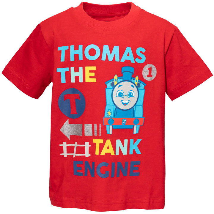 Pack de 2 camisetas de Thomas y sus amigos