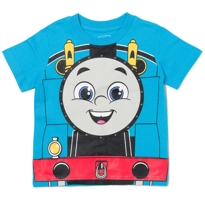 Thomas & Friends 3 Pack Athletic Pullover T-Shirts