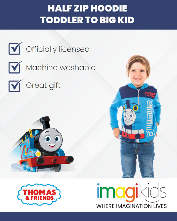 Thomas & Friends Fleece Half Zip Hoodie