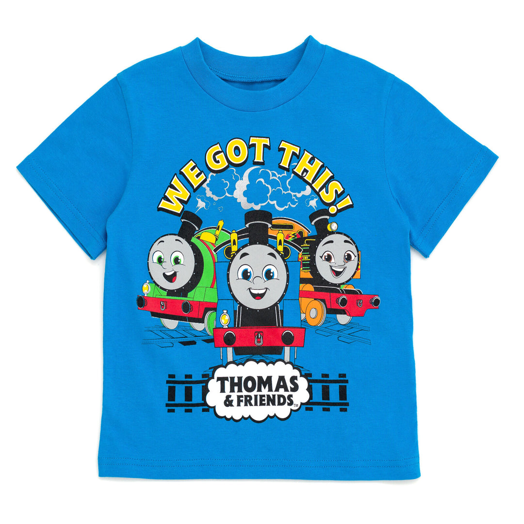 Thomas & Friends T-Shirt and Basketball Shorts Mesh Outfit Set