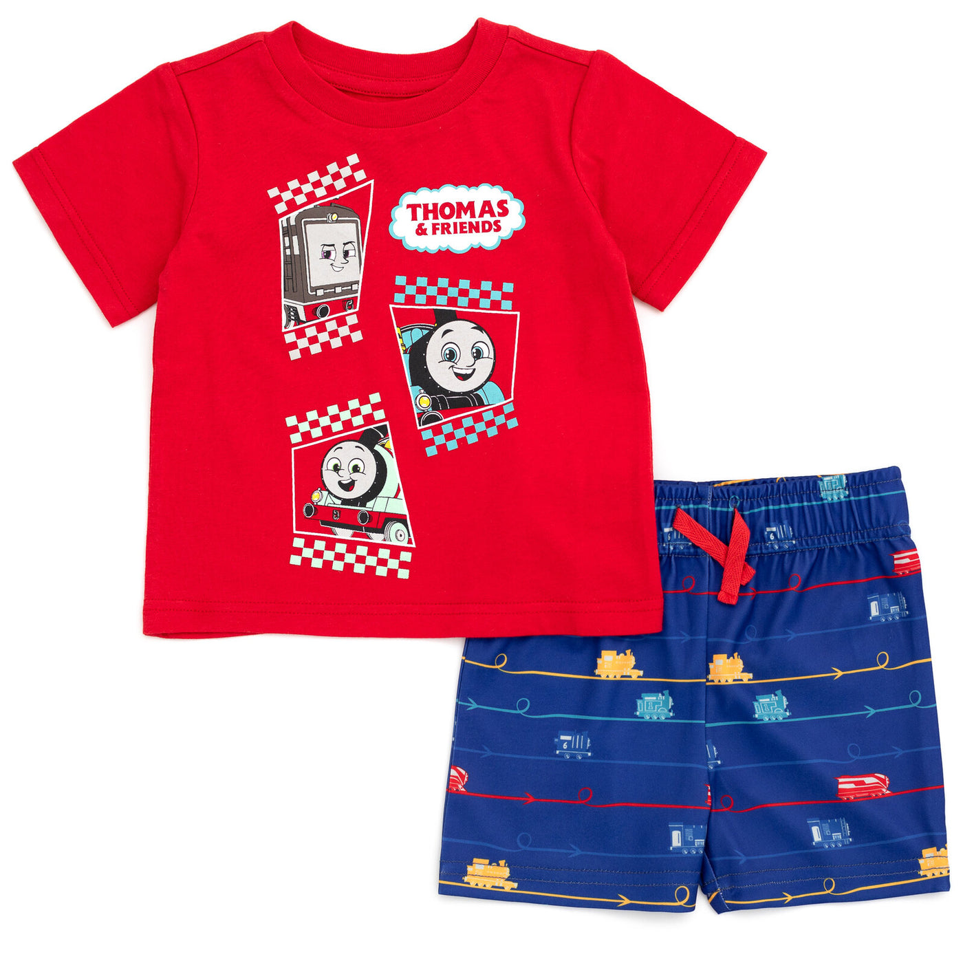 Conjunto de camiseta y pantalones cortos de Thomas &amp; Friends