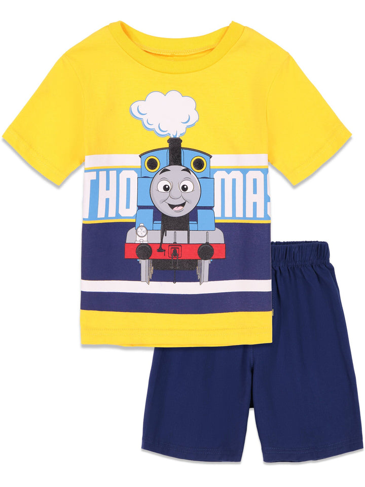 Conjunto de camiseta gráfica y pantalones cortos de Thomas &amp; Friends Tank Engine