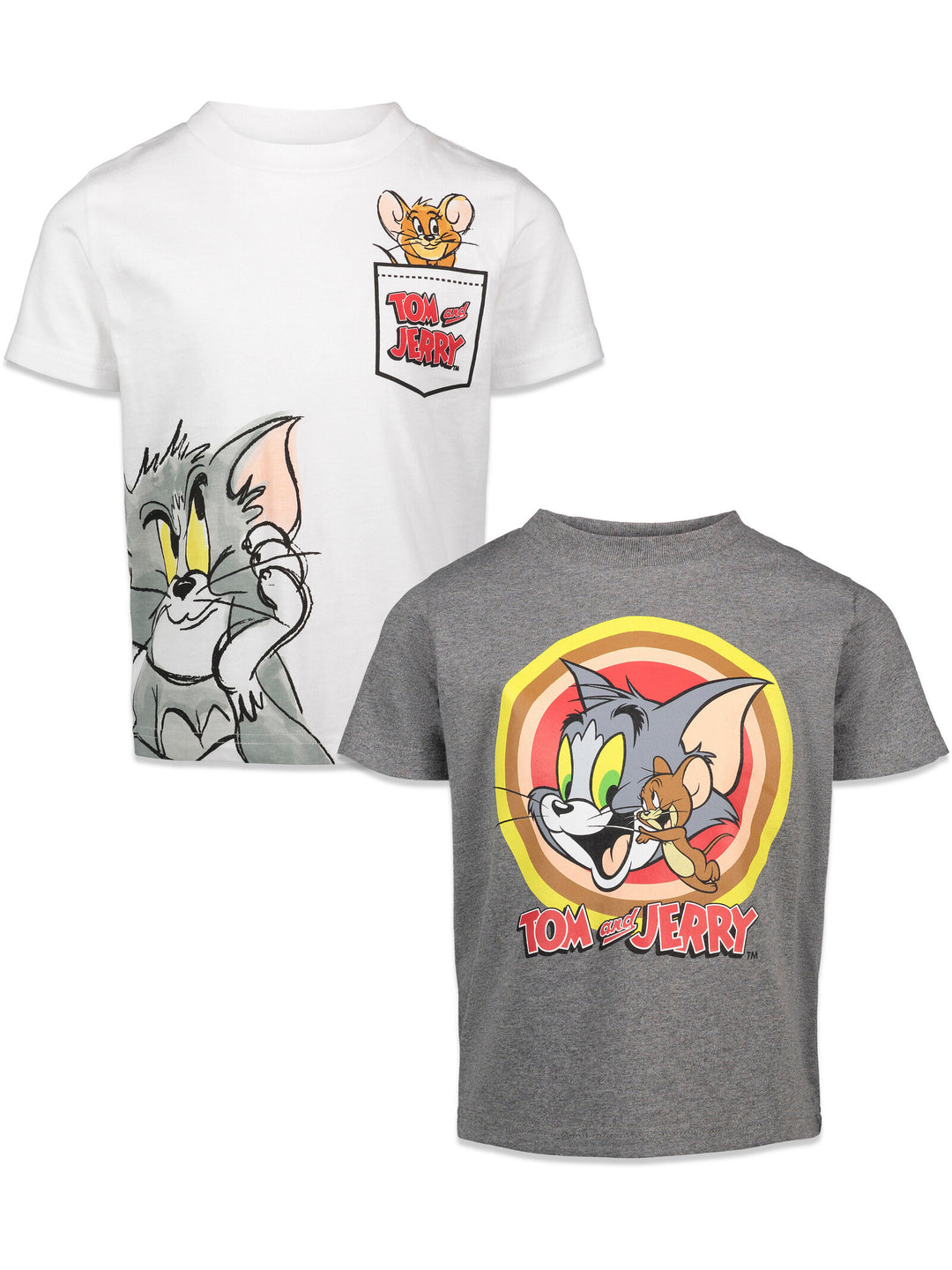 Tom and Jerry 2 Pack Graphic T-Shirt