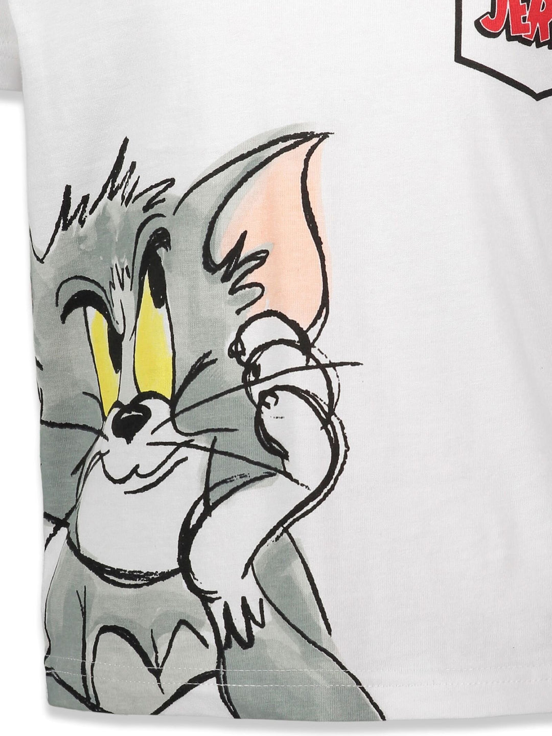 Paquete de 2 de Tom y Jerry Camiseta gráfica