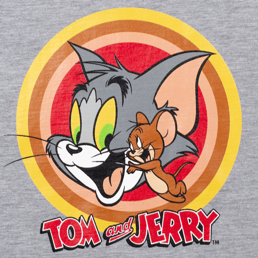 Tom and Jerry Graphic T-Shirt & Shorts Set