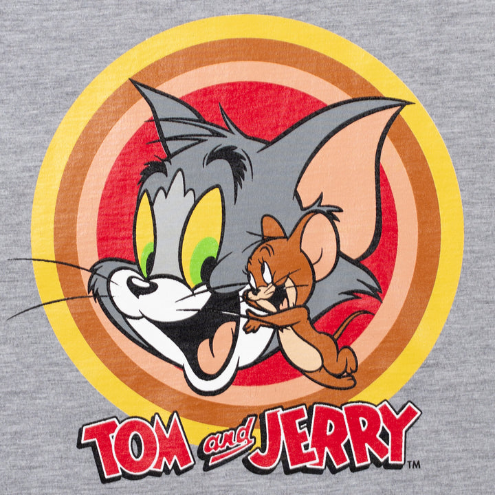 Conjunto de camiseta gráfica y shorts de Tom y Jerry