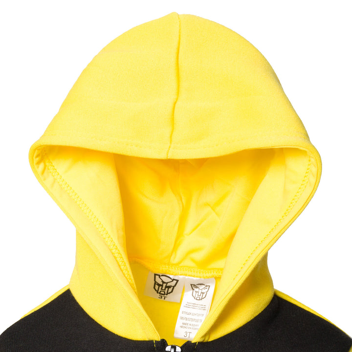 Transformers Bumblebee Fleece Half Zip Hoodie