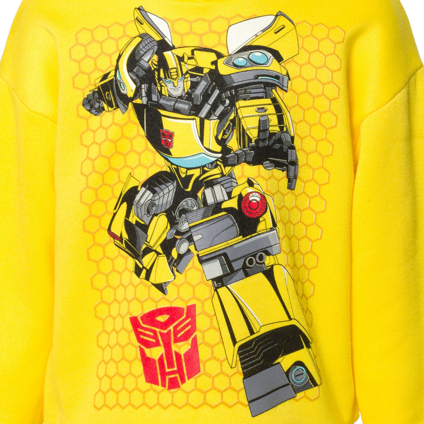 Transformers Bumblebee Fleece Pullover Hoodie and Pants Outfit Set