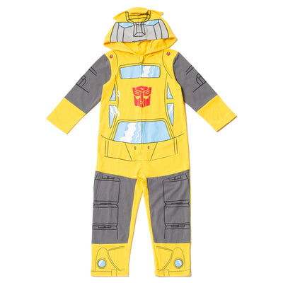 Transformers Bumblebee Zip Up Costume Coverall - imagikids