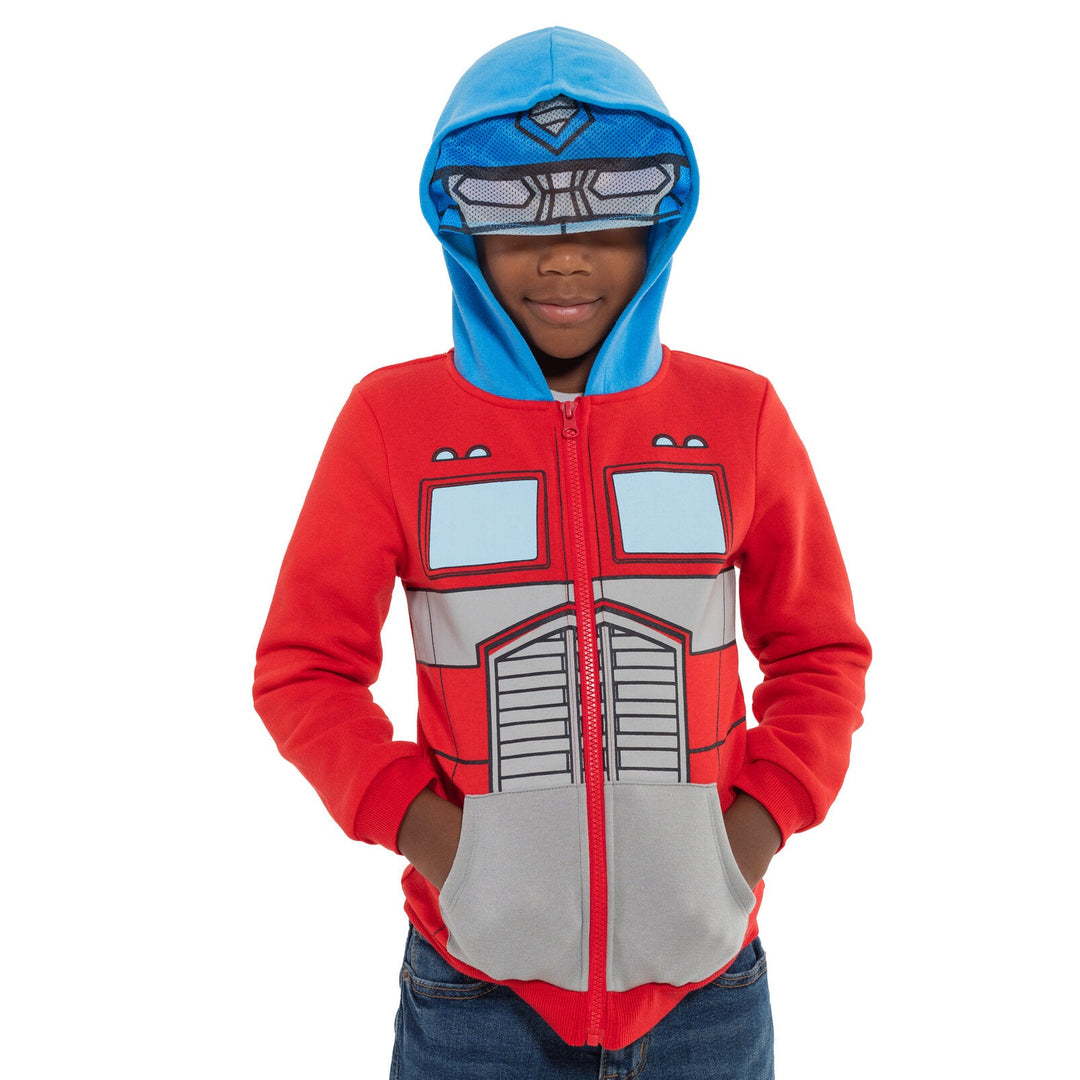 Transformers Fleece Zip Up Hoodie - imagikids