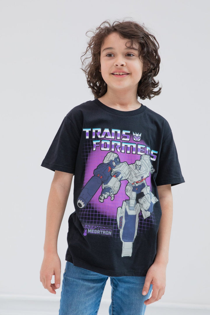 Transformers Megatron 3 Pack Athletic Pullover T-Shirts - imagikids