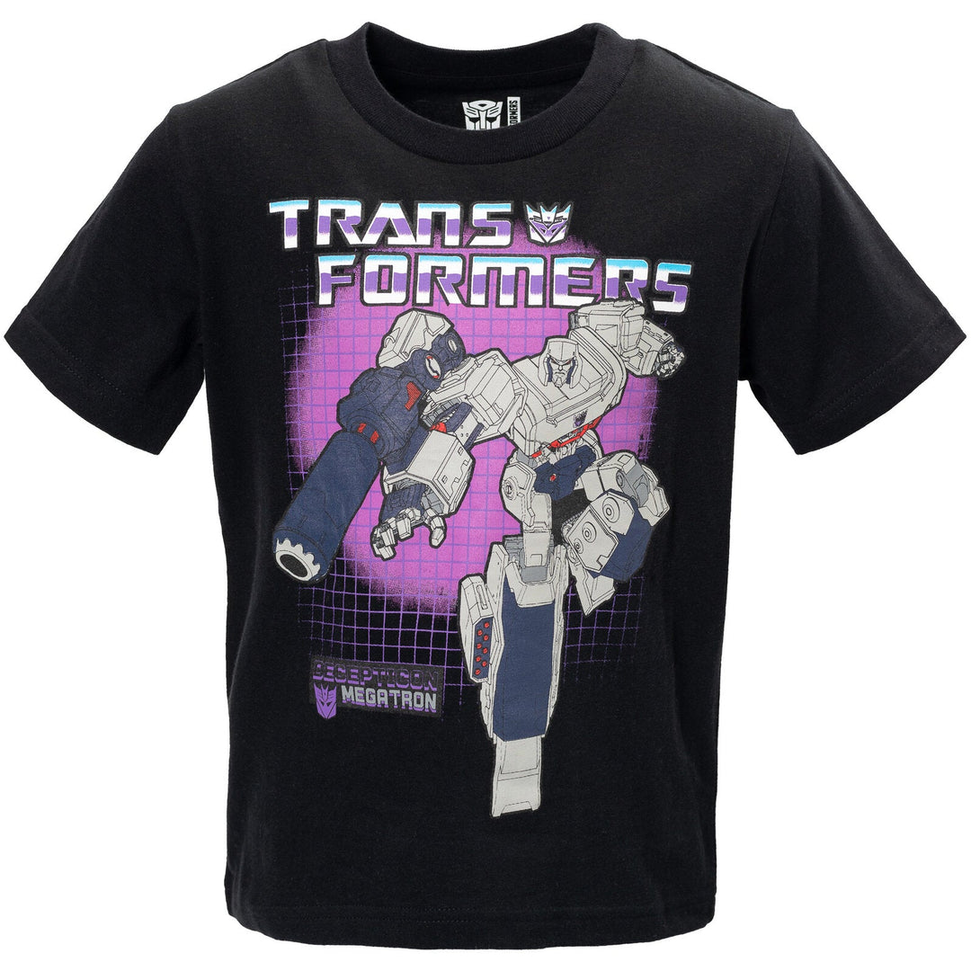 Transformers Megatron 3 Pack Athletic Pullover T-Shirts - imagikids