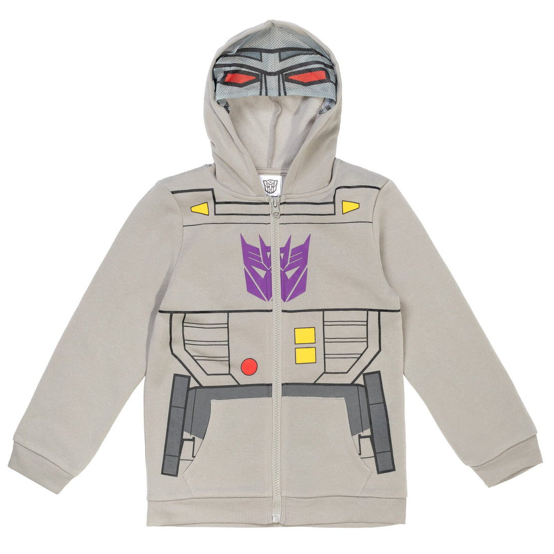 Transformers Megatron Fleece Zip Up Hoodie - imagikids