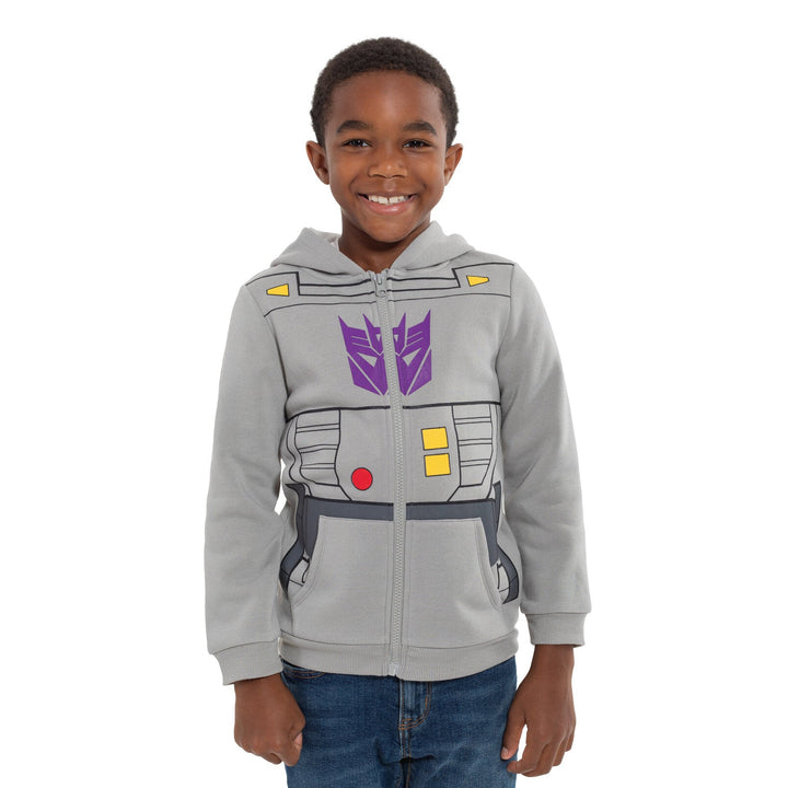 Transformers Megatron Fleece Zip Up Hoodie - imagikids