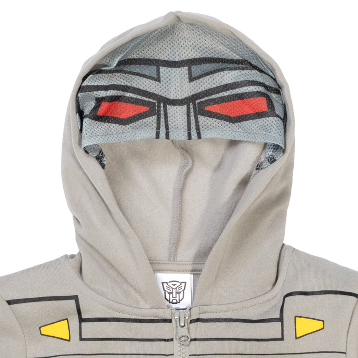 Transformers Megatron Fleece Zip Up Hoodie - imagikids