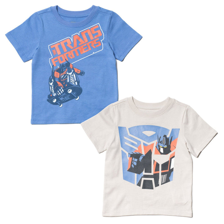 Transformers Optimus Prime 2 Pack T-Shirts - imagikids