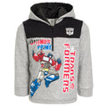 Transformers Optimus Prime Fleece Half Zip Hoodie