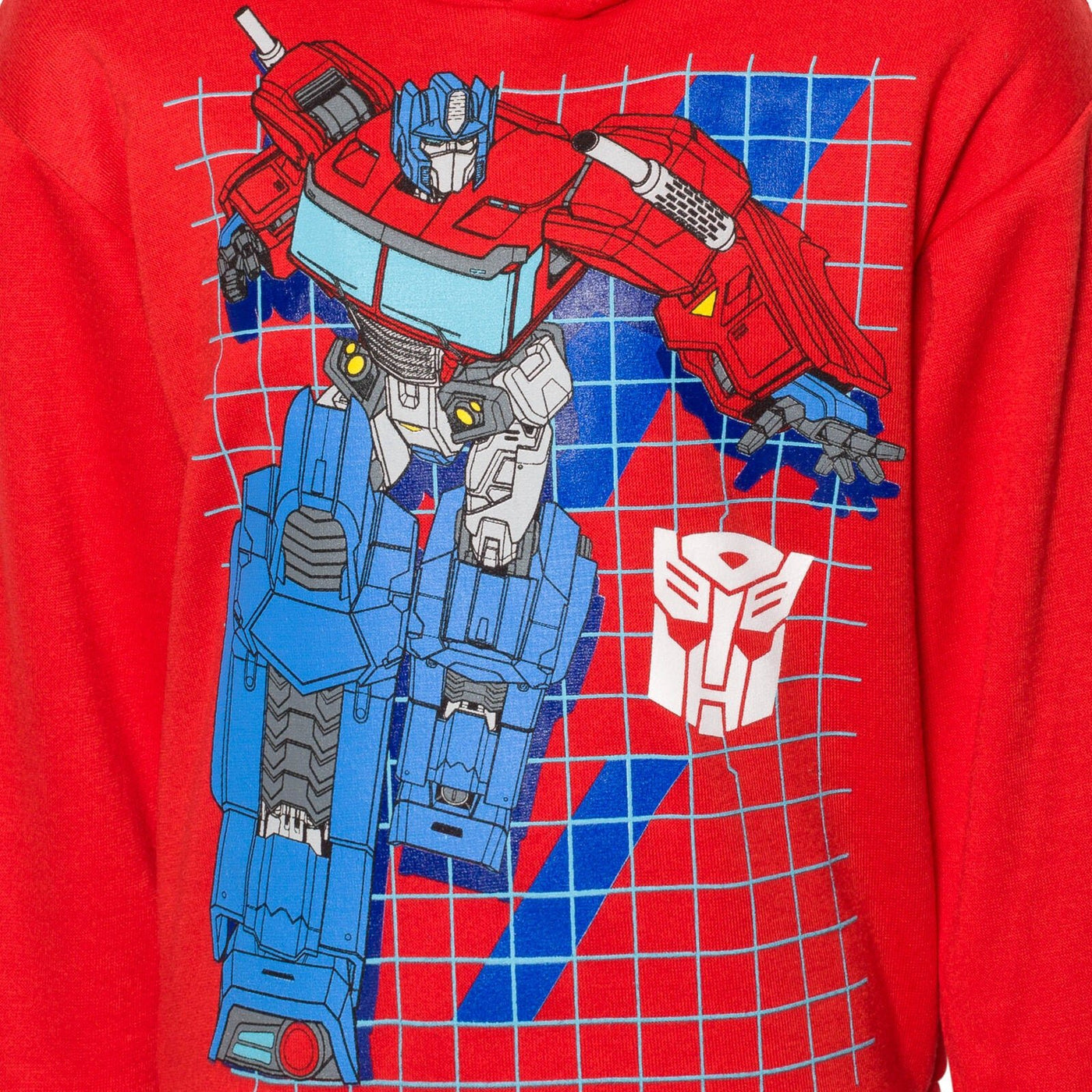 Transformers Optimus Prime Fleece Pullover Hoodie and Jogger Pants Outfit Set - imagikids