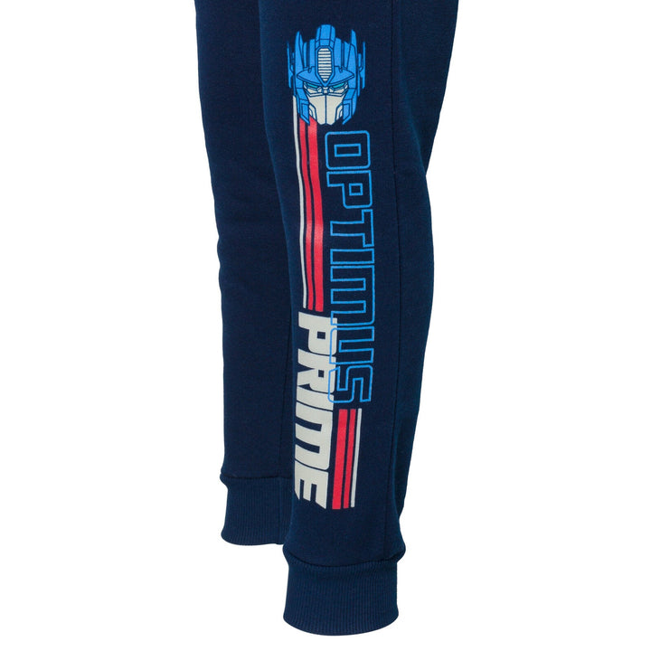 Transformers Optimus Prime Fleece Pullover Hoodie and Jogger Pants Outfit Set - imagikids