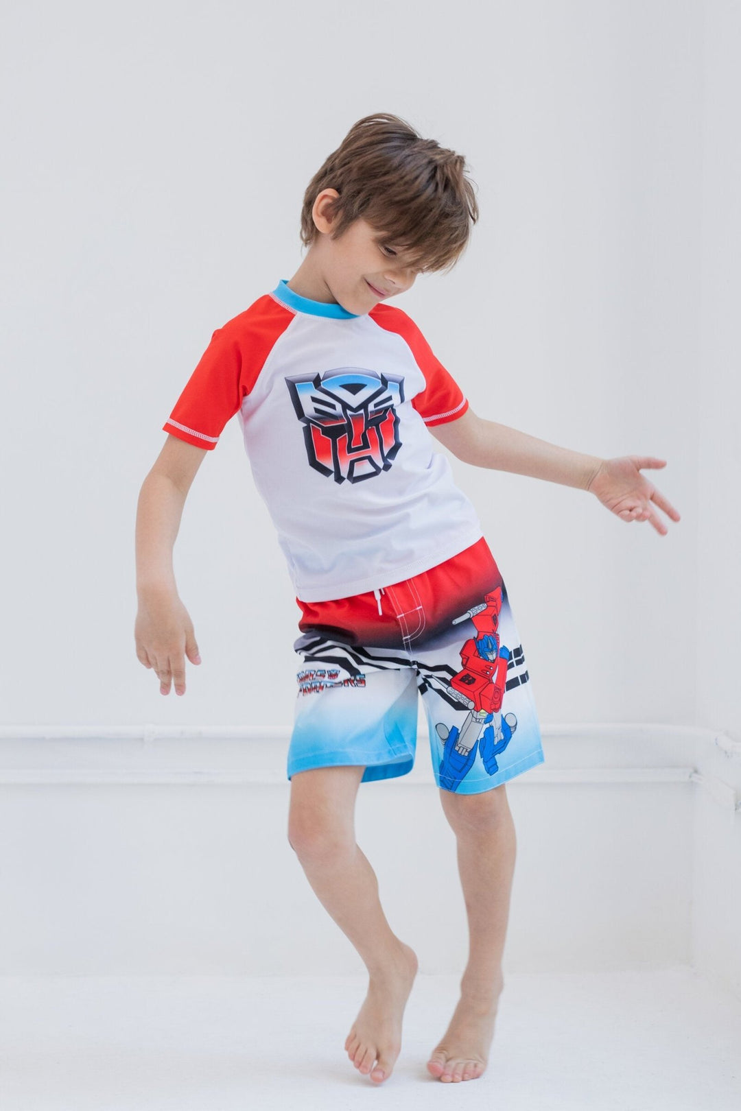 Transformers Optimus Prime Swim Trunks Bathing Suit - imagikids