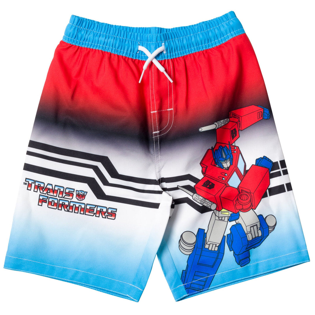 Transformers Optimus Prime Swim Trunks Bathing Suit - imagikids