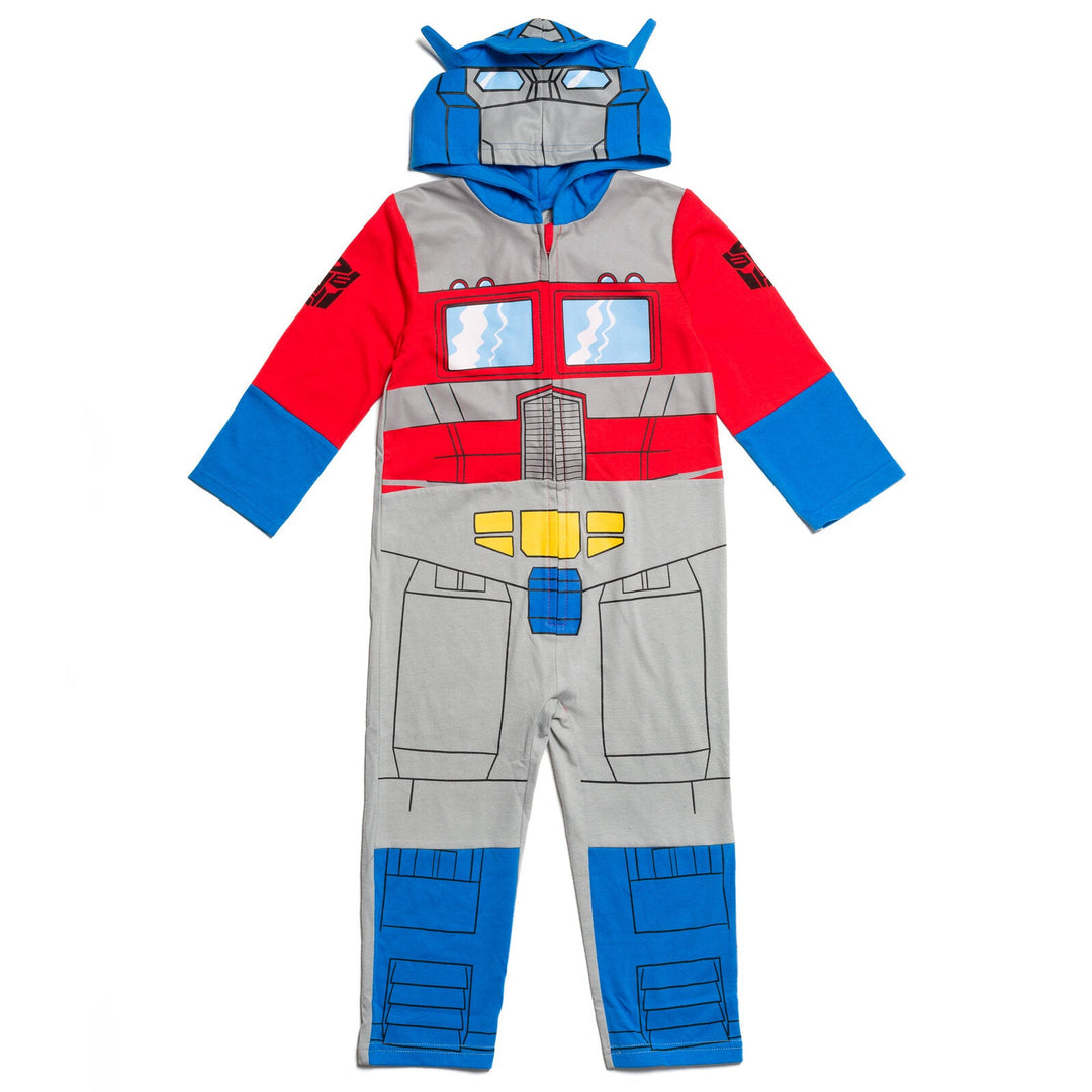 Transformers Optimus Prime Zip Up Costume Coverall - imagikids