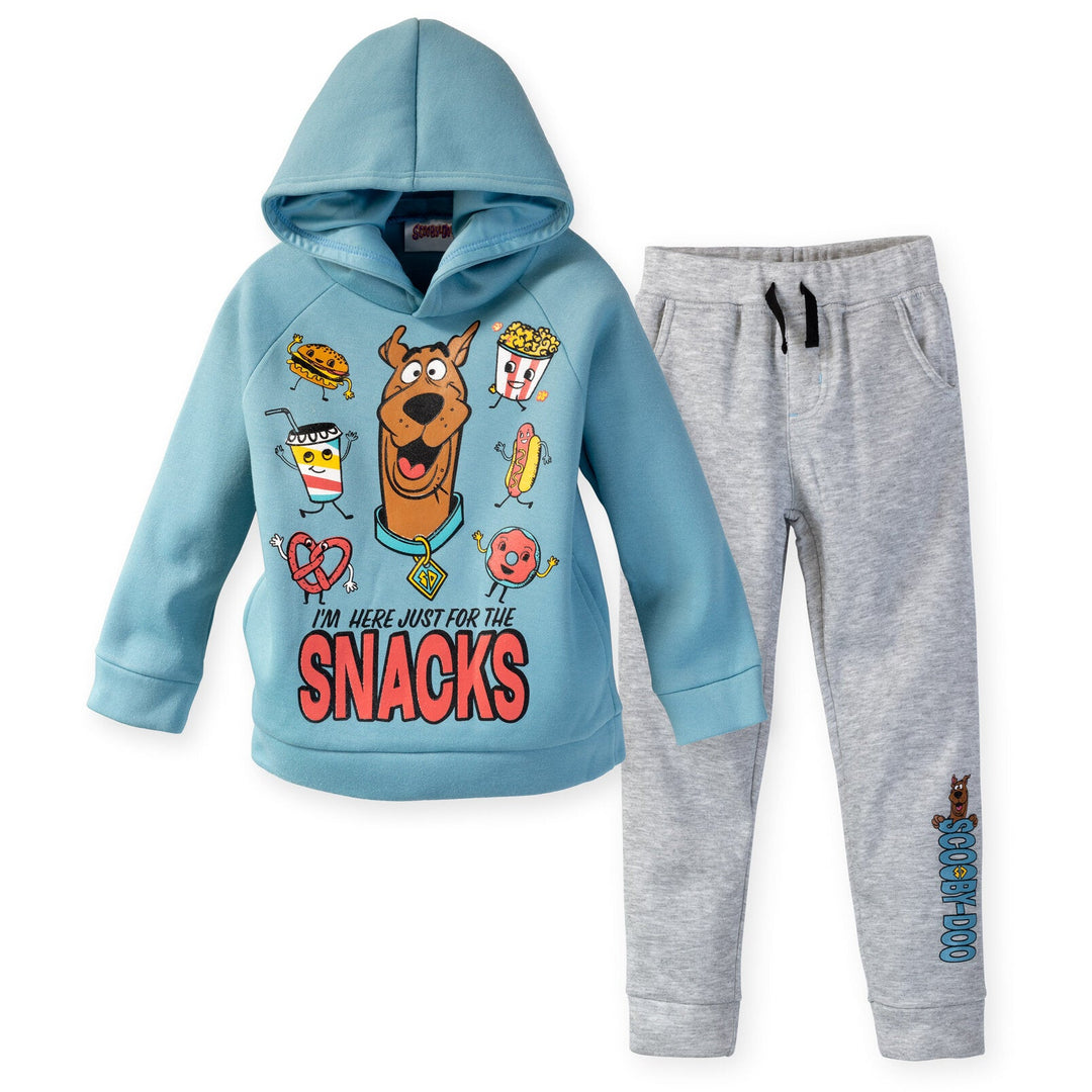 Warner Bros. Scooby Doo Fleece Hoodie and Pants Outfit Set - imagikids