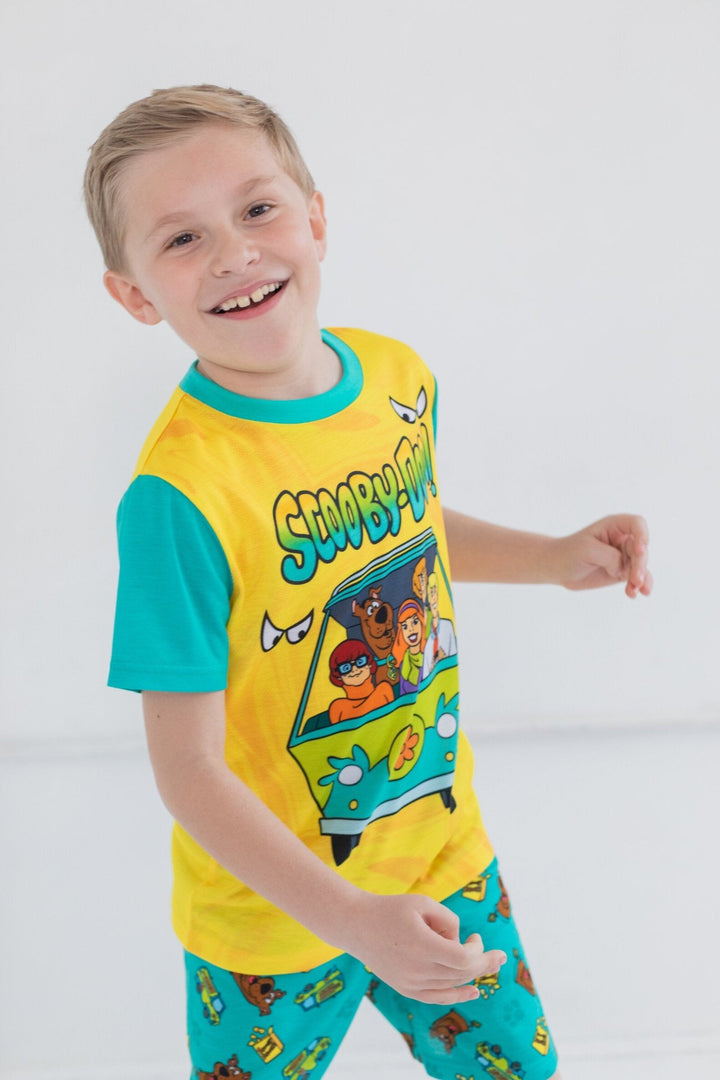 Warner Bros. Scooby Doo Pajama Shirts and Shorts - imagikids