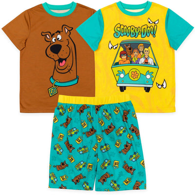Warner Bros. Scooby Doo Pajama Shirts and Shorts - imagikids