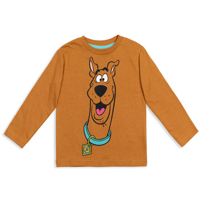 Pack de 2 camisetas gráficas de manga larga de Warner Bros. Scooby Doo